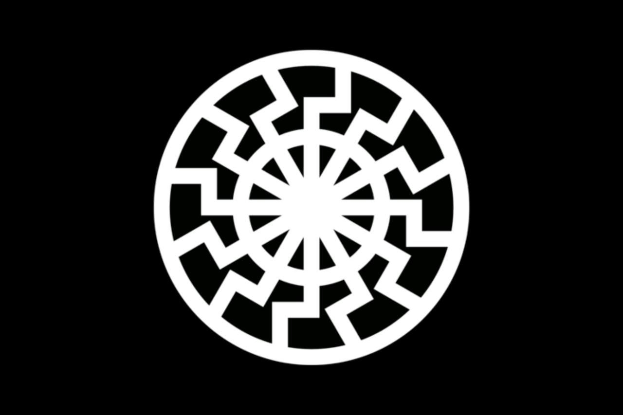 The black sun, a symbol of esoteric Nazism