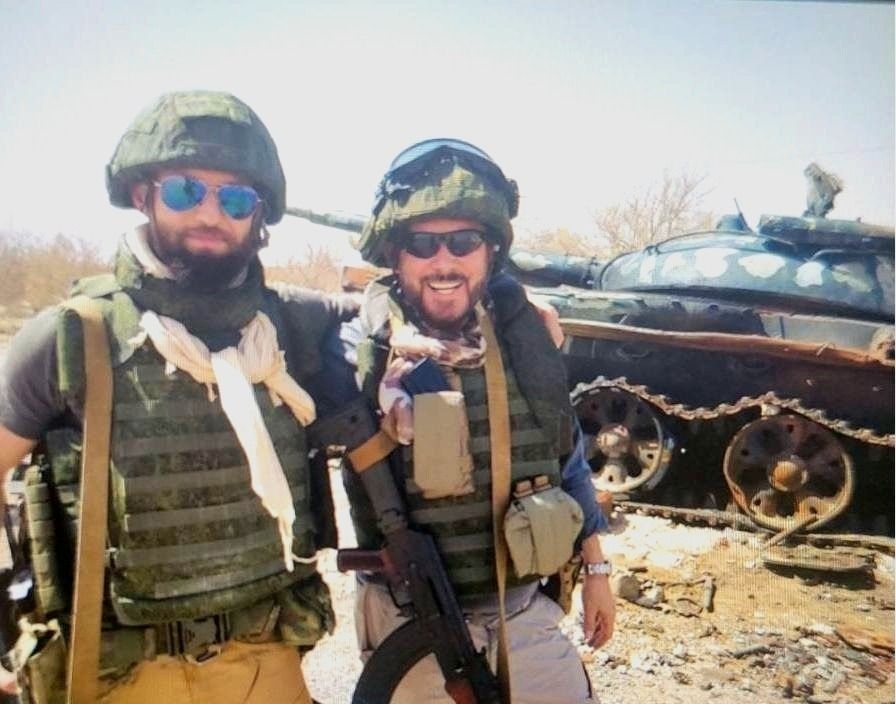 Marsalek and Petlinsky in Syria