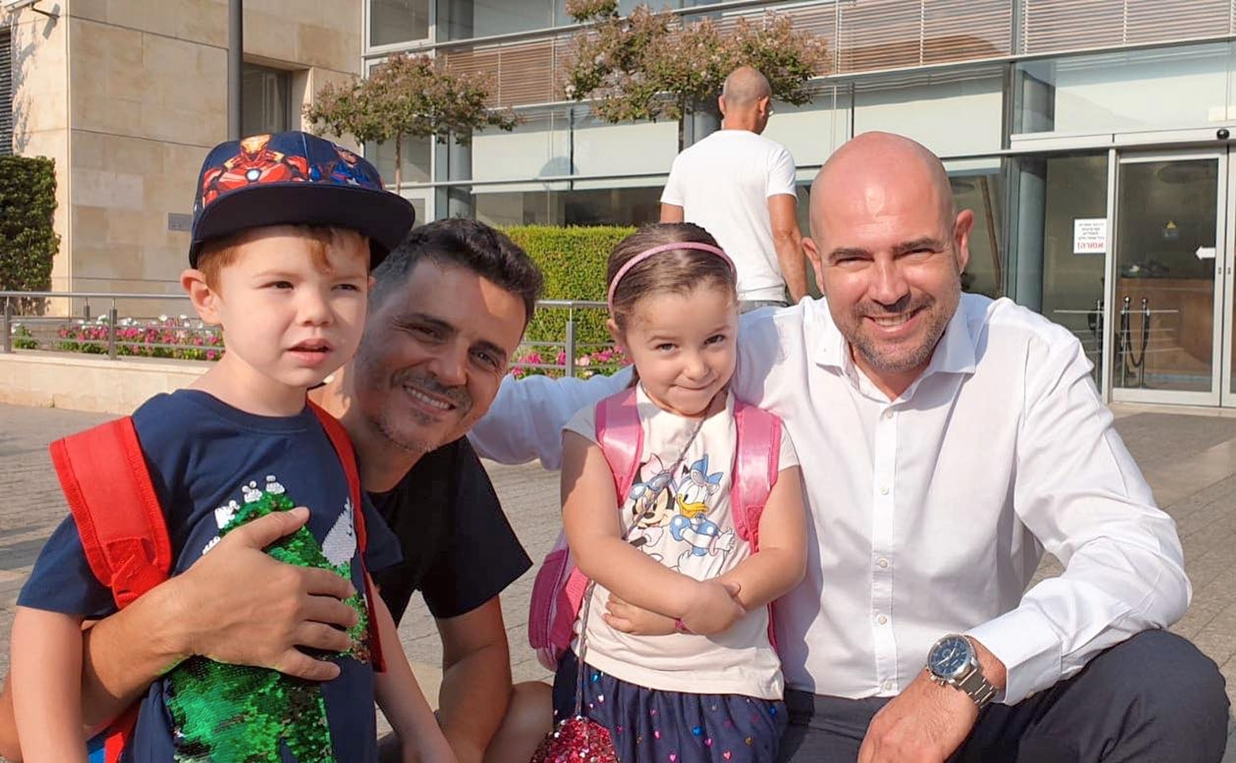 Amir Ohana and his family