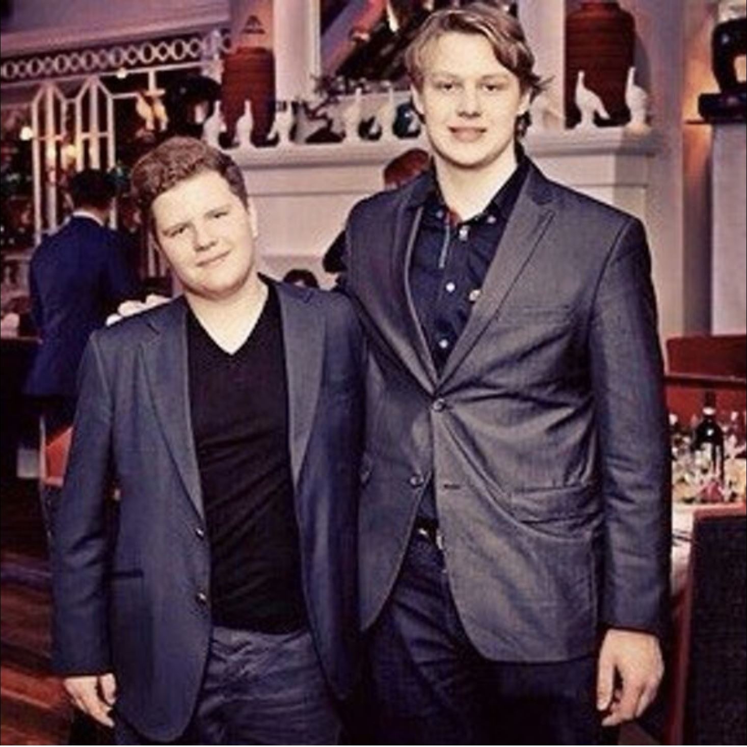 Igor Lalakin and Artyom Ivanyuzhenkov, younger son of Boris Ivanyuzhenkov 