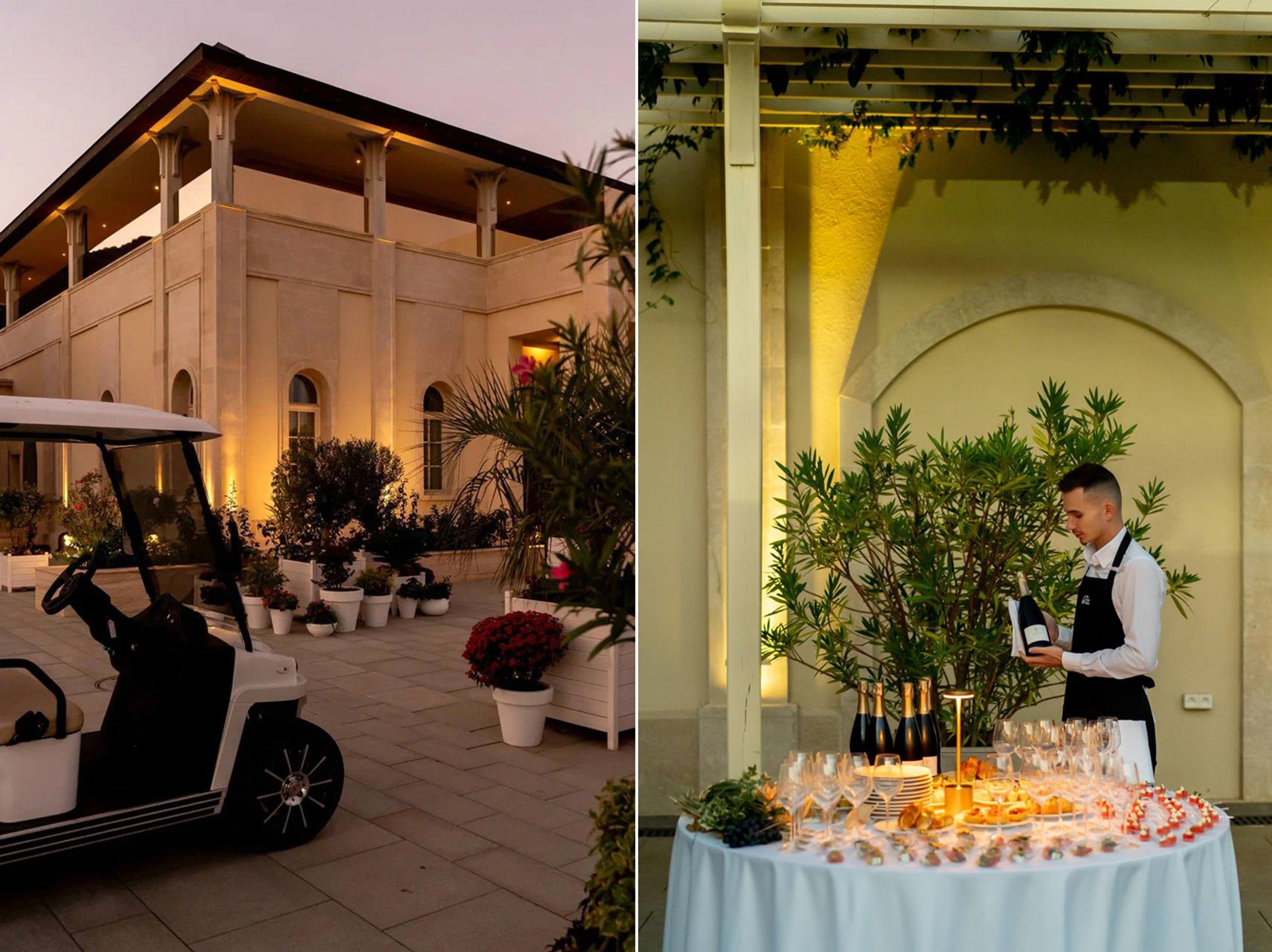 Gastronomic dinners at the Krinitsa winery