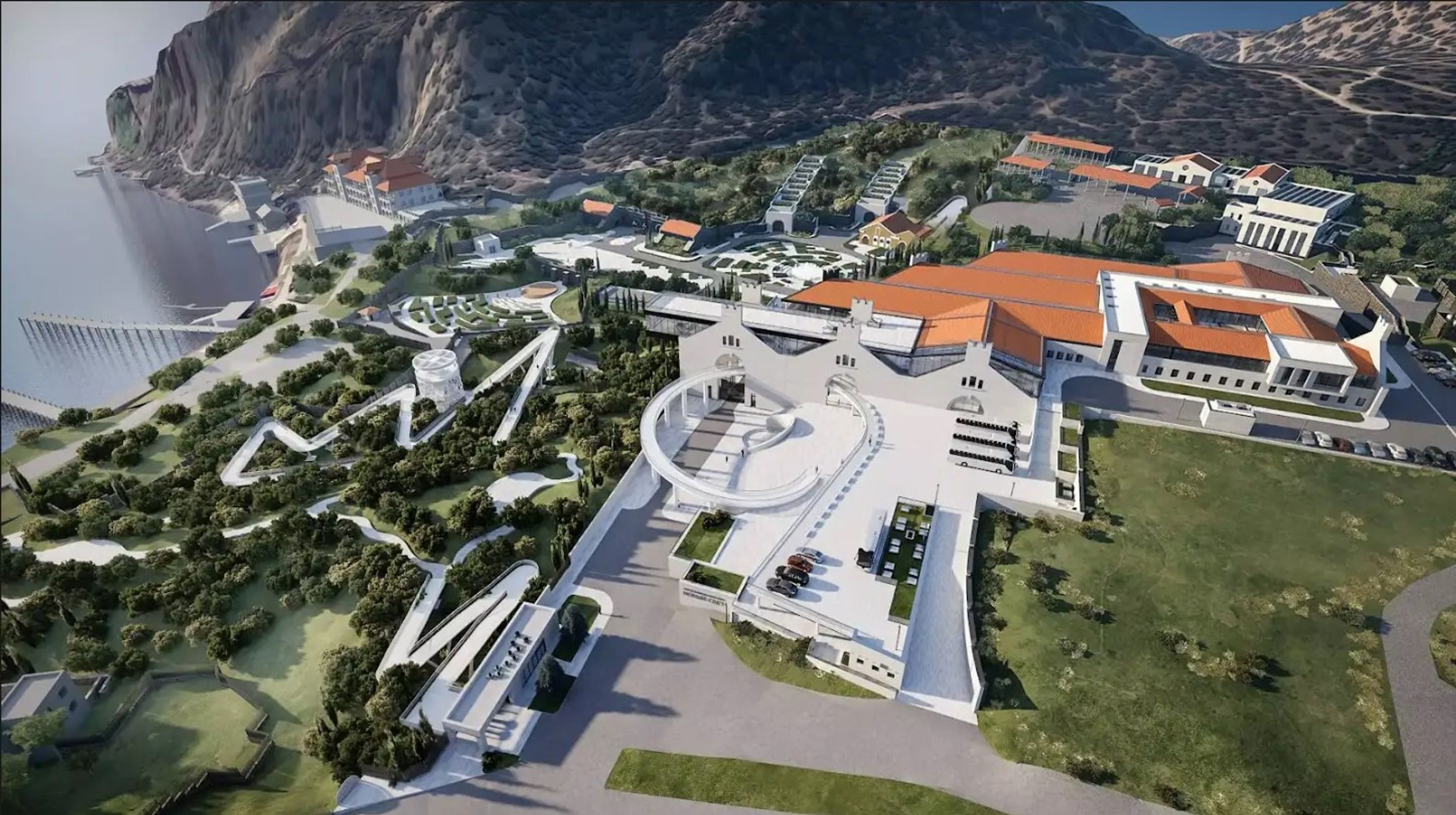 Project of the wine-tourism center at the Novy Svet winery