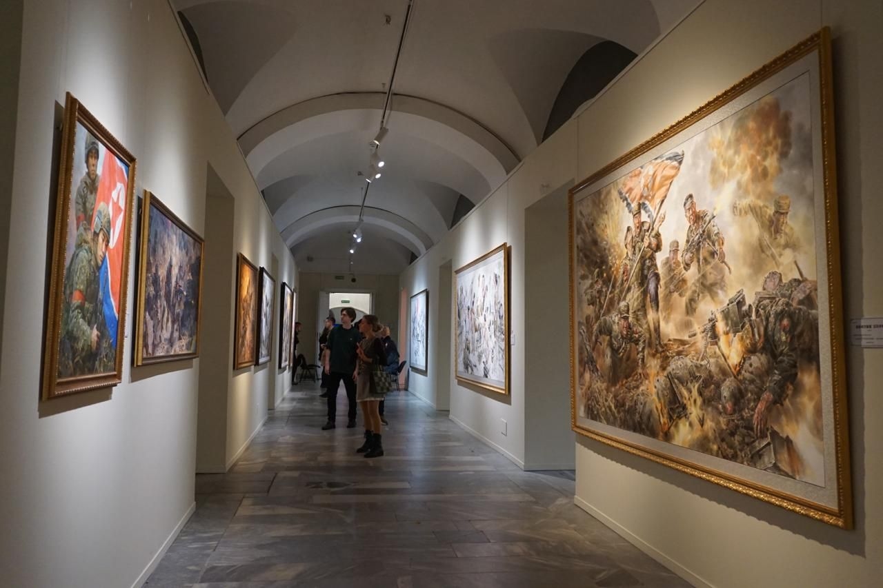 “The Country of a Great People” opened on Sept. 8 and ran for just over a month.