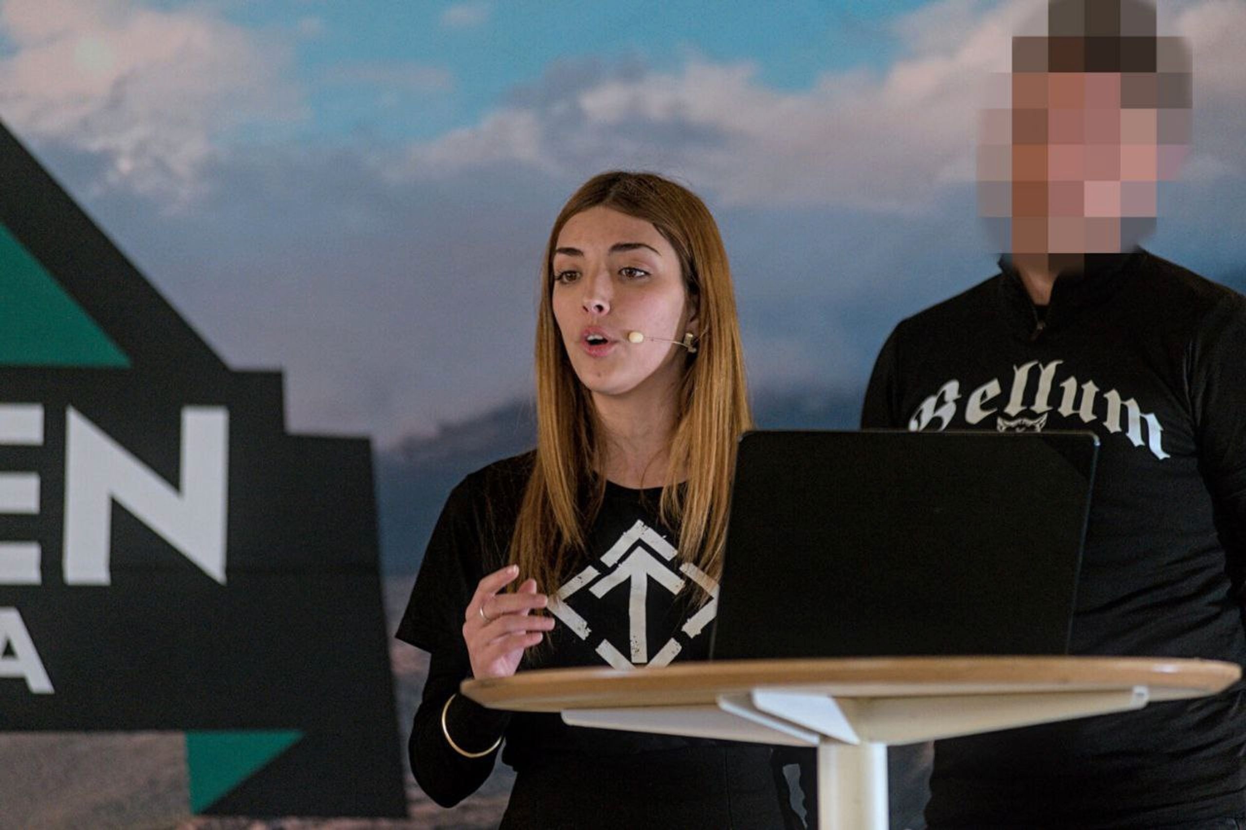 Spanish neo-Nazi Isabel Peralta