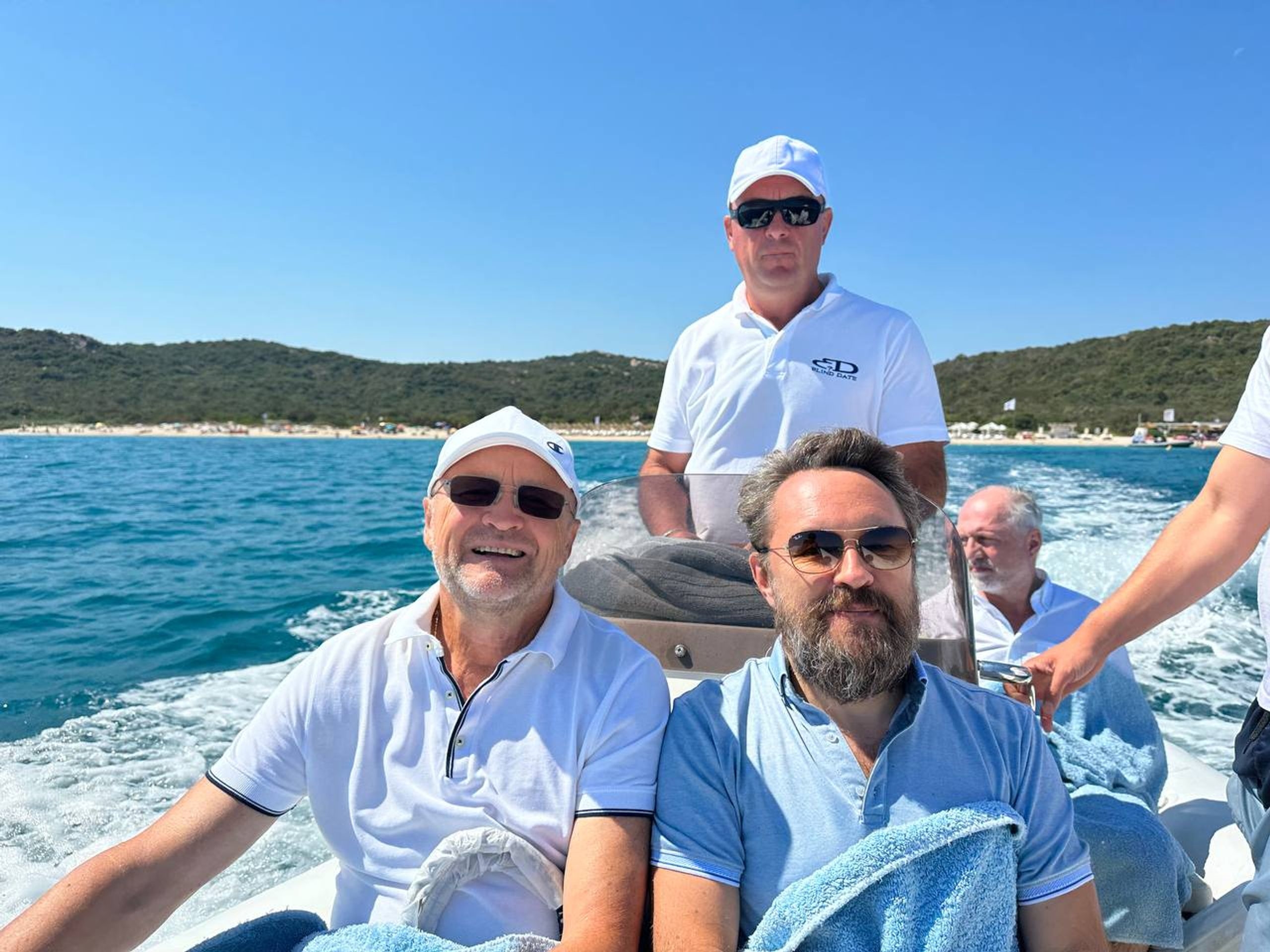 Metropolitan Hilarion on a “working trip” to Sardinia. Photo from Georgy Suzuki’s personal archive