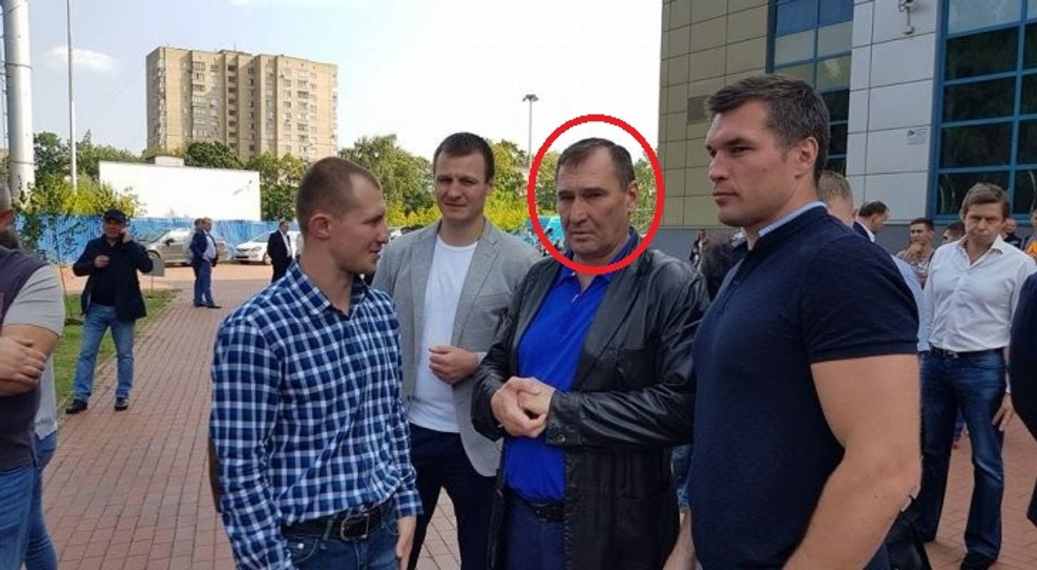 Anatoly Petrov (third from left)