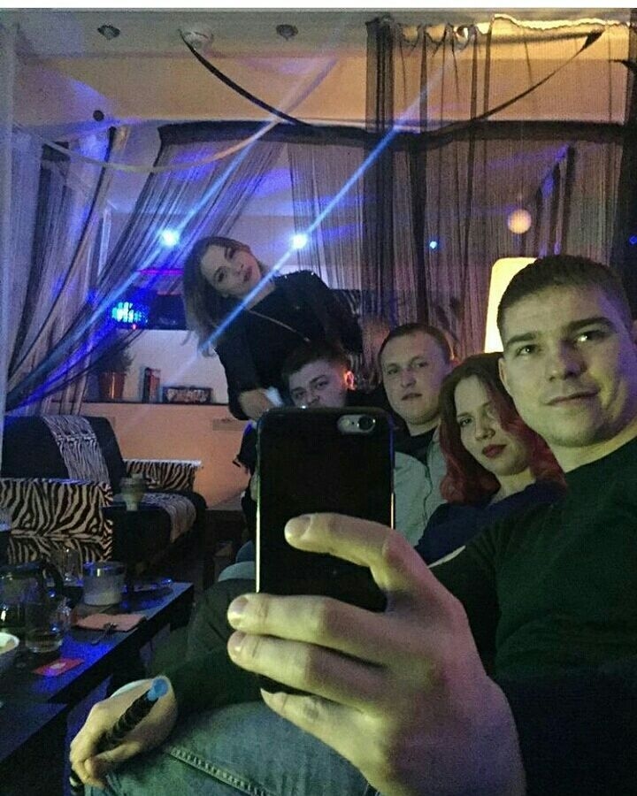 Alexey Lukashev (center) with fellow hacker Andrey Rodikov (right) from Unit 26165