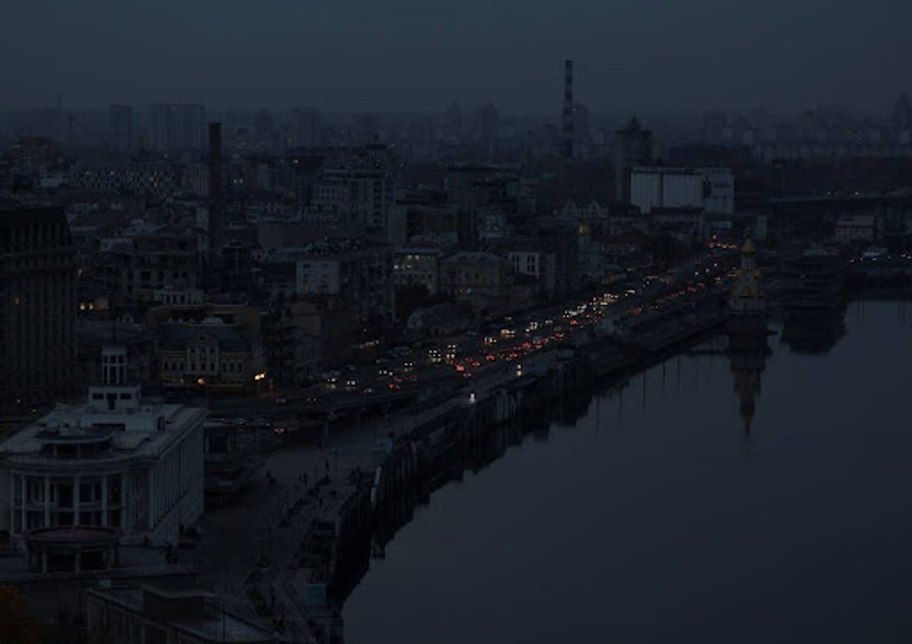 Kyiv in a blackout