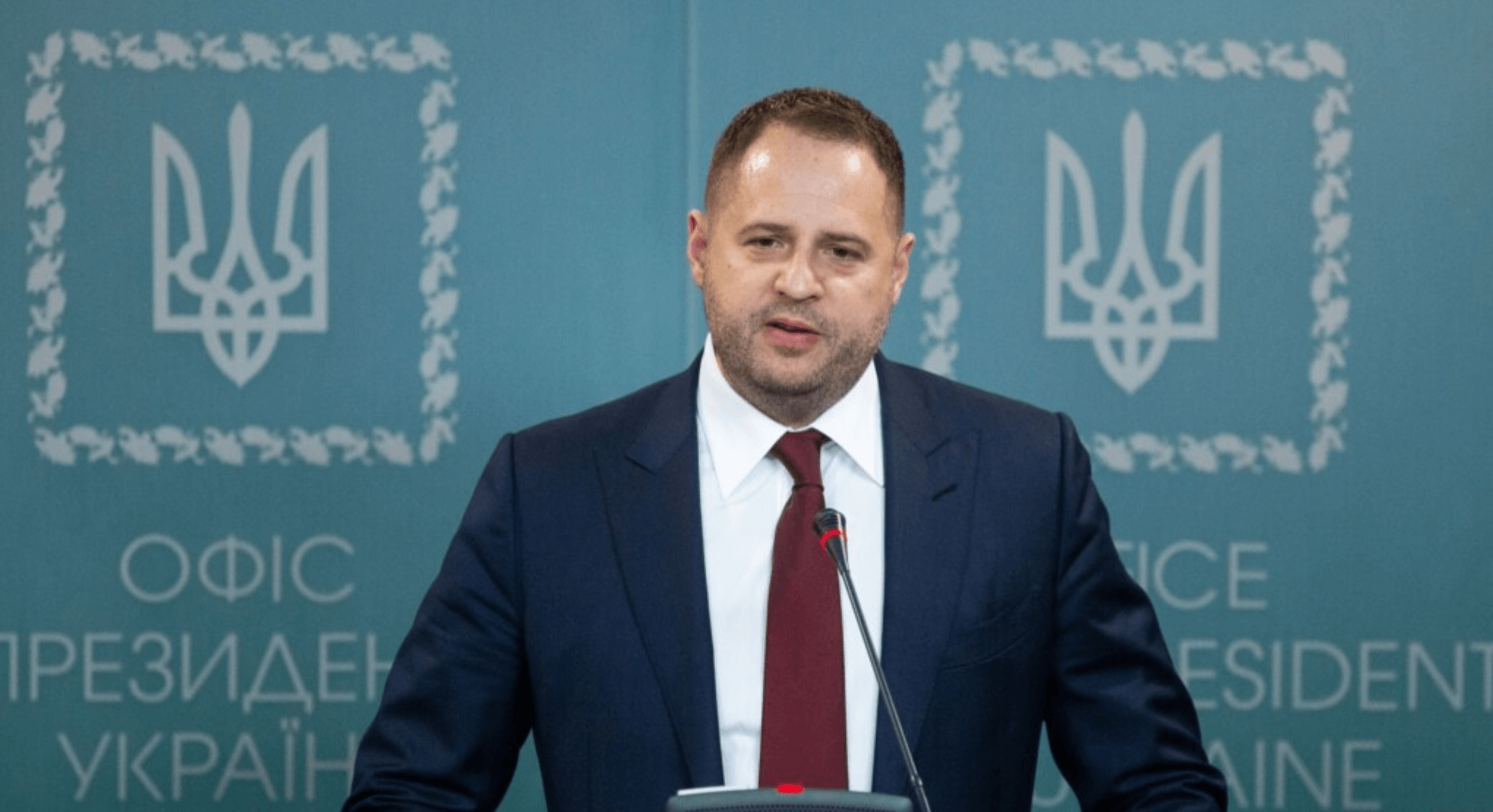 Andriy Yermak. Photo by Reuters