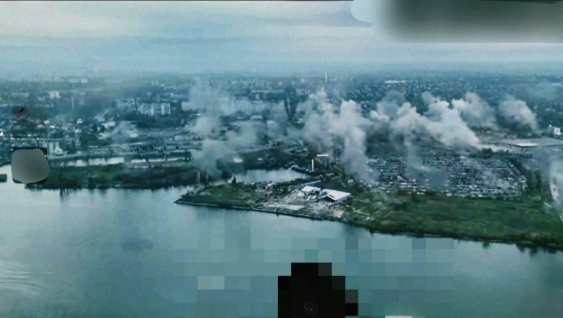 Aftermath of Russian strikes on Kherson, Oct. 24, 2025. Photo: Осведомитель (“Informer”) / Telegram