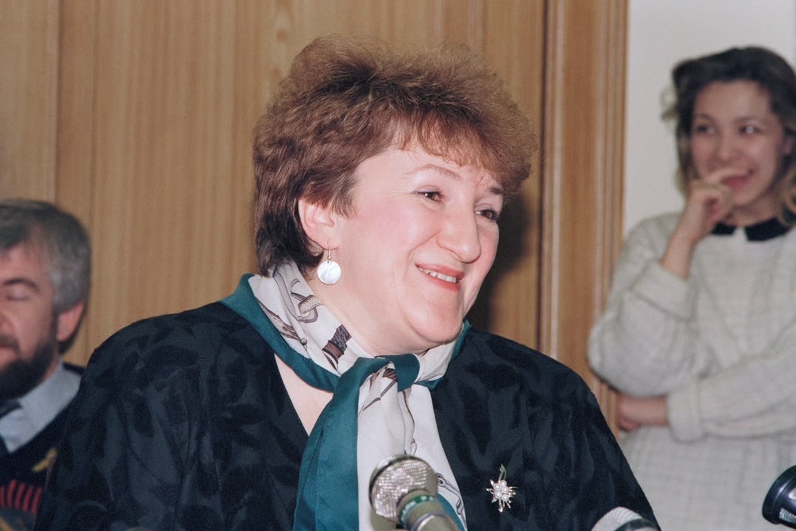 Galina Starovoitova. Photo: Alamy