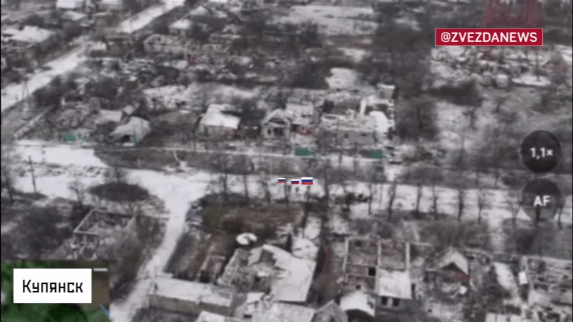 Screenshot: @zvezdanews / Zvezda