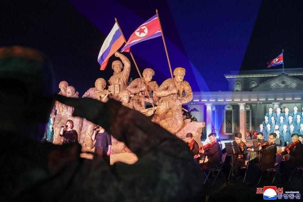 Photo: Monument to North Korean soldiers who took part in the war against Ukraine / KCNA