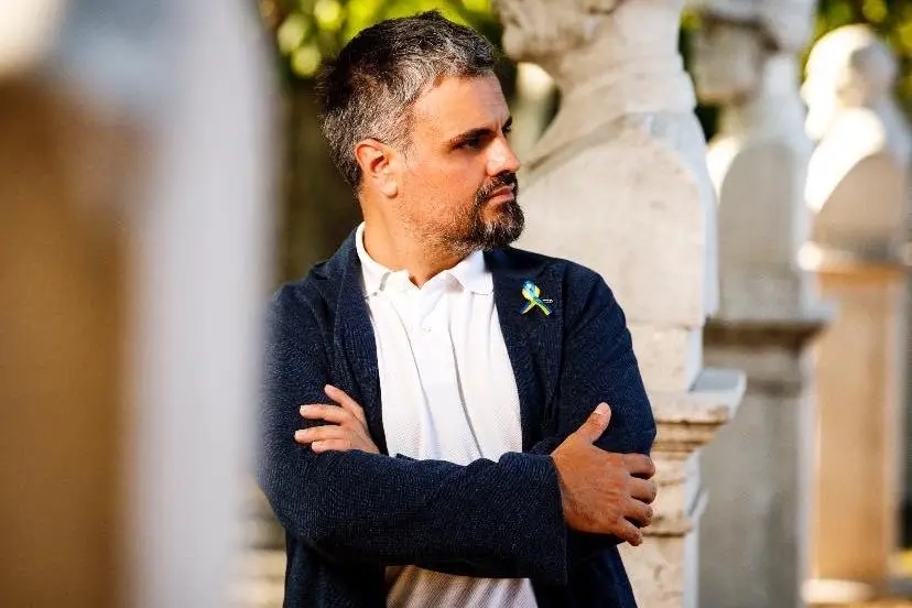 Italian journalist Massimiliano Coccia published an investigation into the Matviyenko family in 2025. Photo: Facebook