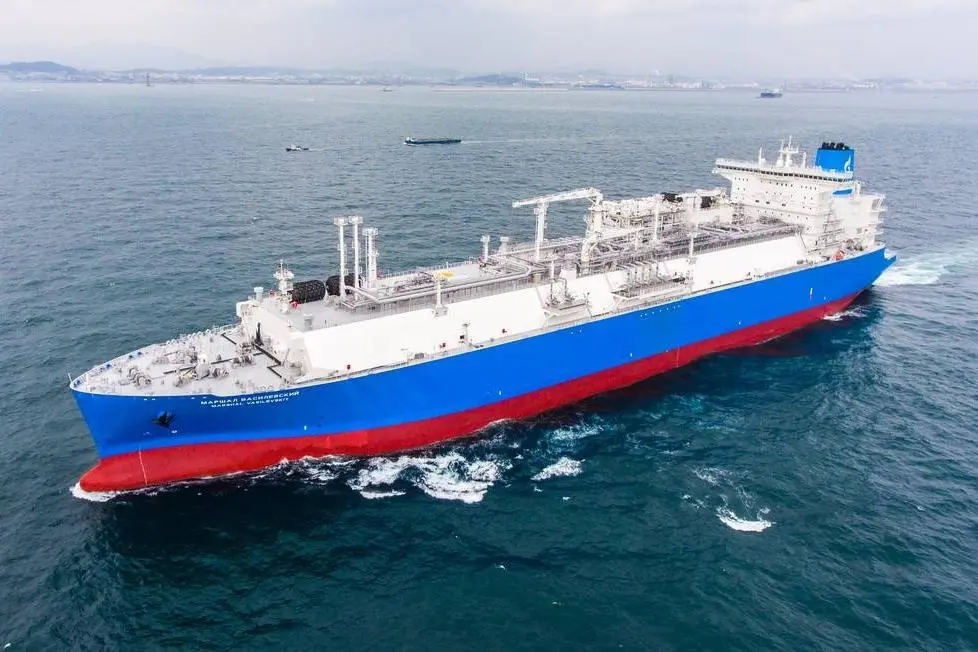 The floating storage and regasification unit Marshal Vasilevskiy. Photo: Gazprom Flot