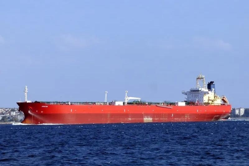 The “shadow fleet” tanker Myra sent a distress signal in the North Atlantic west of Ireland on Oct. 24, 2026. Photo: MarineTraffic
