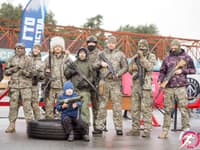 На занятиях  «Добровольца» и Северо-cлавянской общины