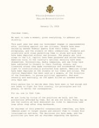 Письмо Билла и Хиллари Клинтон