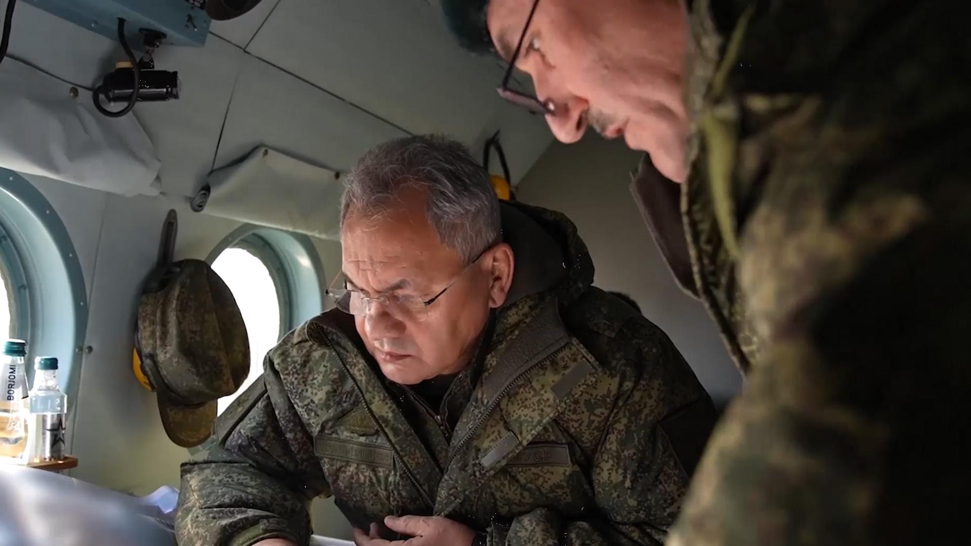 «Передовые позиции», которые проверил Шойгу, оказались в 75 км от фронта