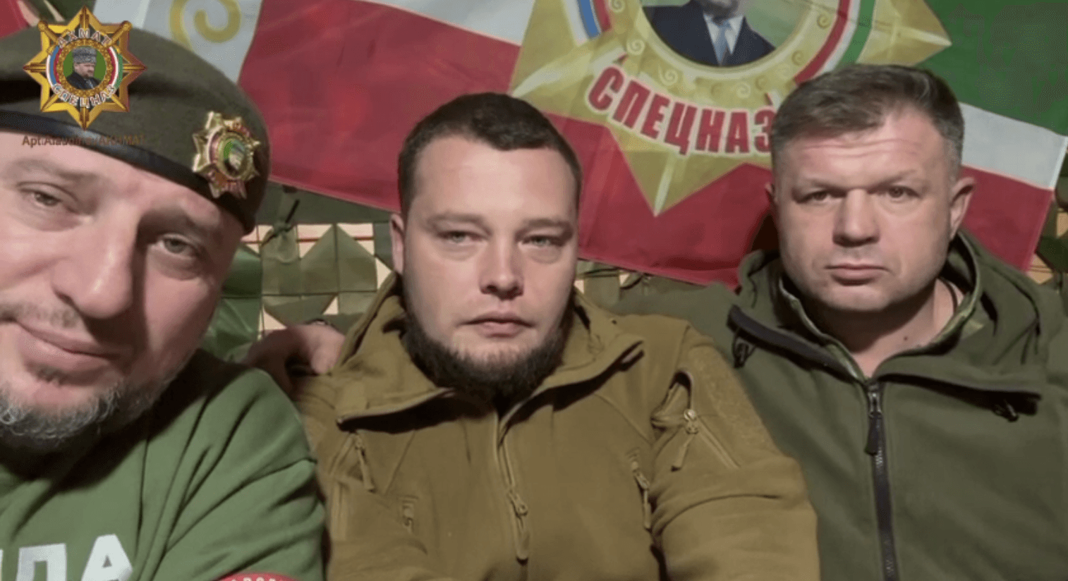 Алаудинов показал видео, на котором он прижимает к себе неонациста Мильчакова и говорит, что «Русич» больше не превозносит русскую нацию