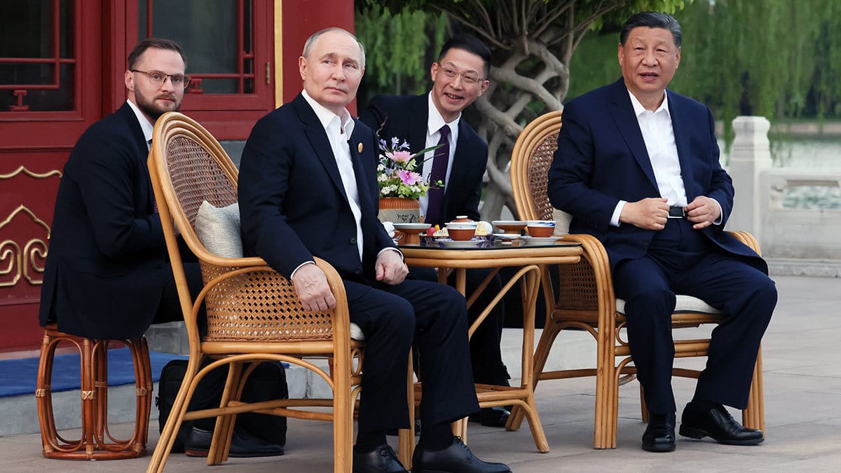 Between the elephant and the dragon: The pomp and circumstance of Putin’s trip to China