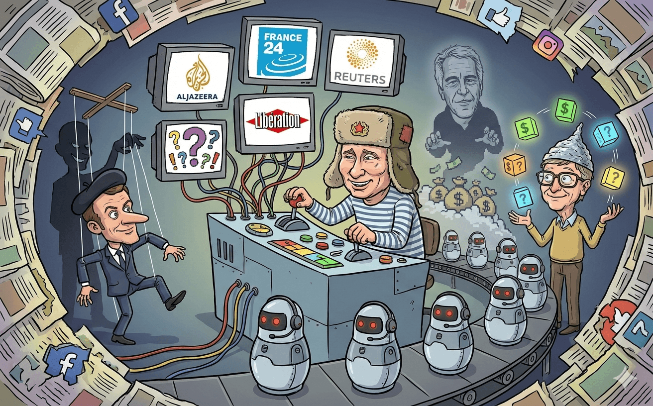 Russia’s Matryoshka bots begin Epstein-themed disinfo campaign, focusing false claims against Ukraine and France