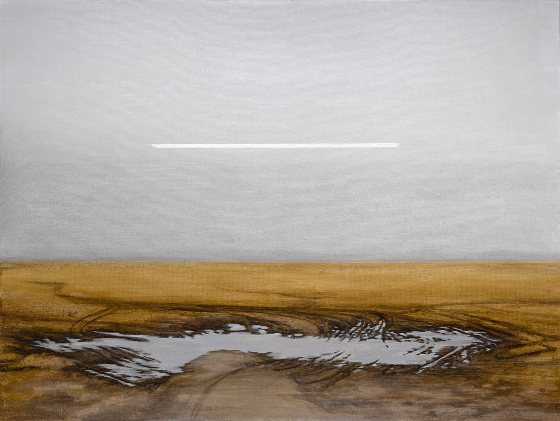 Landscape with reflection  