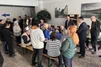 A temporary accommodation center (TAC) in the Leningrad Region