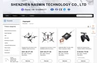 Alibaba page of the primary supplier of components for “Vladlen Tatarsky” drones.