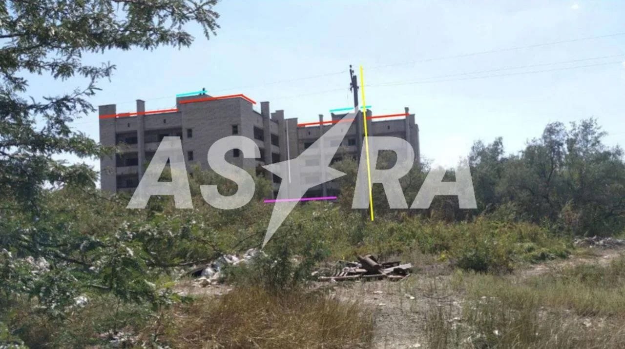 The building where “refusers” are held