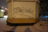 “Putin, go away.”