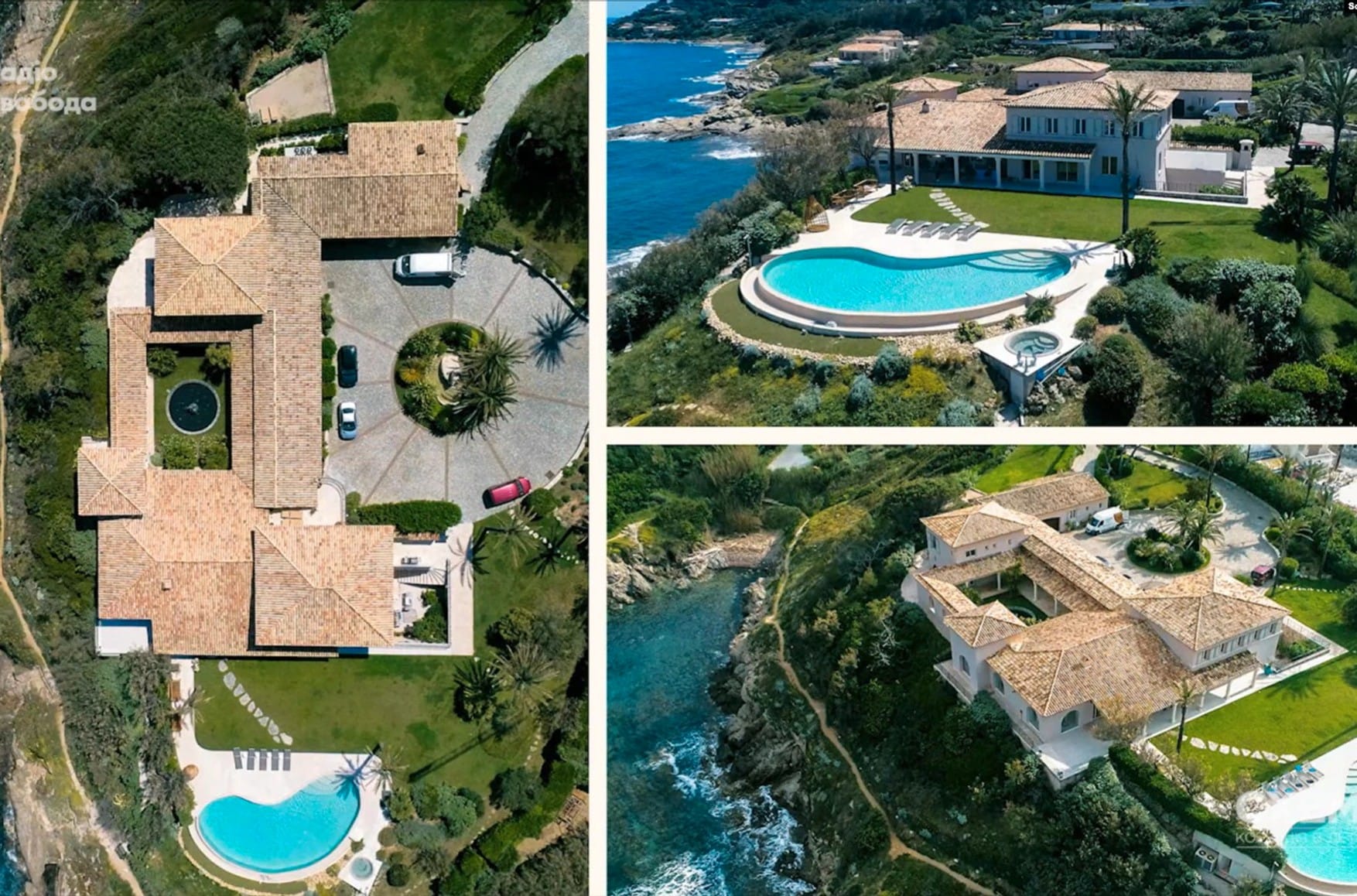 Russian oligarch Mikhail Fridman's villa arrested in France