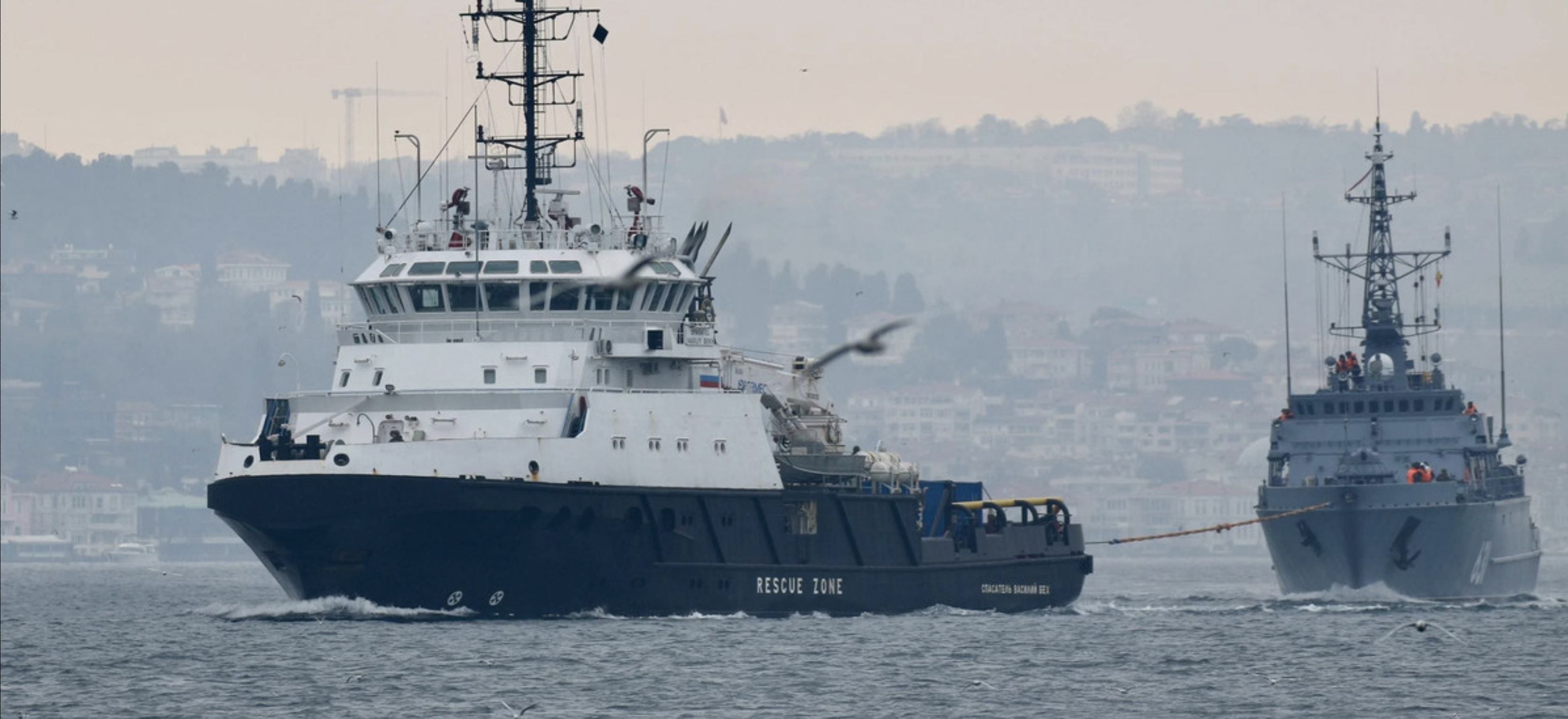 Ukrainian Navy strikes Russian ship carrying ammunition, weapons and sailors to Snake Island