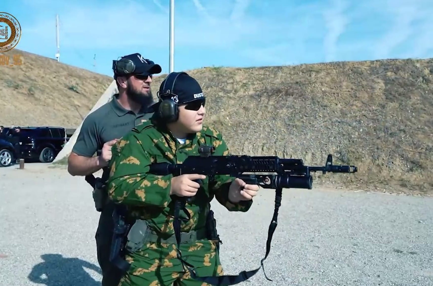 Ramzan Kadyrov's underage sons arrive in Mariupol with weapons. Video