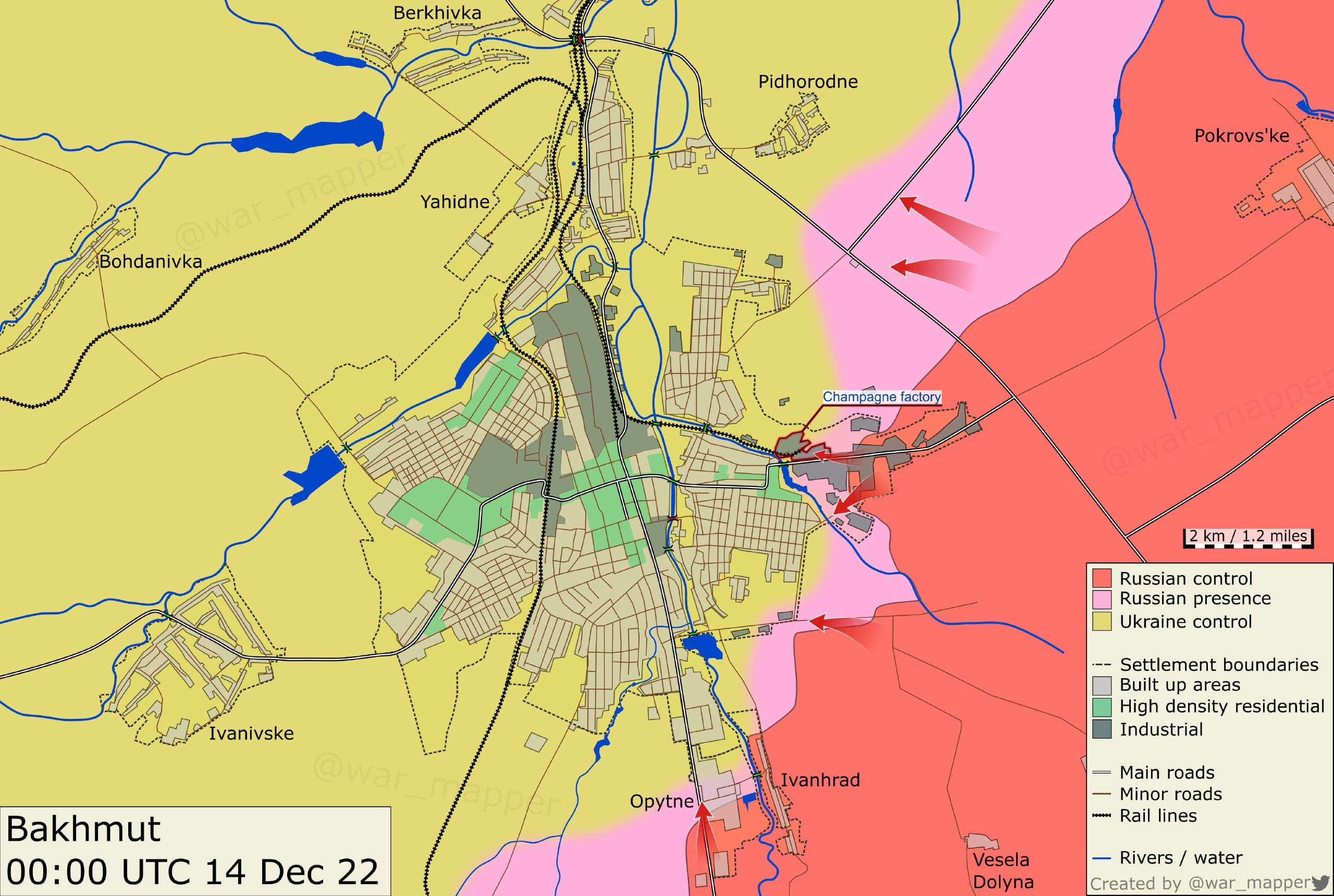 Russian jets deployed to Belarus, Ukraine waits for US-made Patriot systems. What happened on the front line on December 14?
