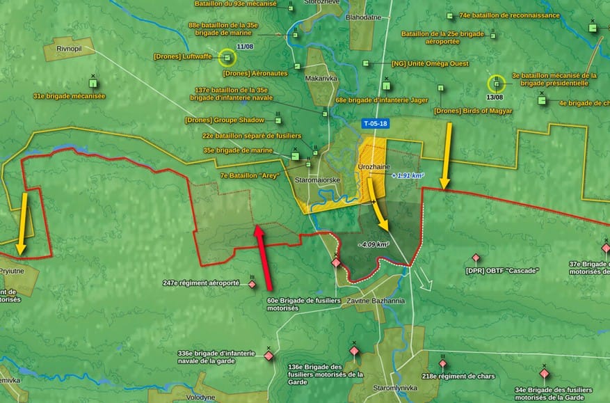 Russians pull out of Urozhaine, war bloggers point fingers, smokescreens over Crimean bridge. What happened on the front line on August 14?