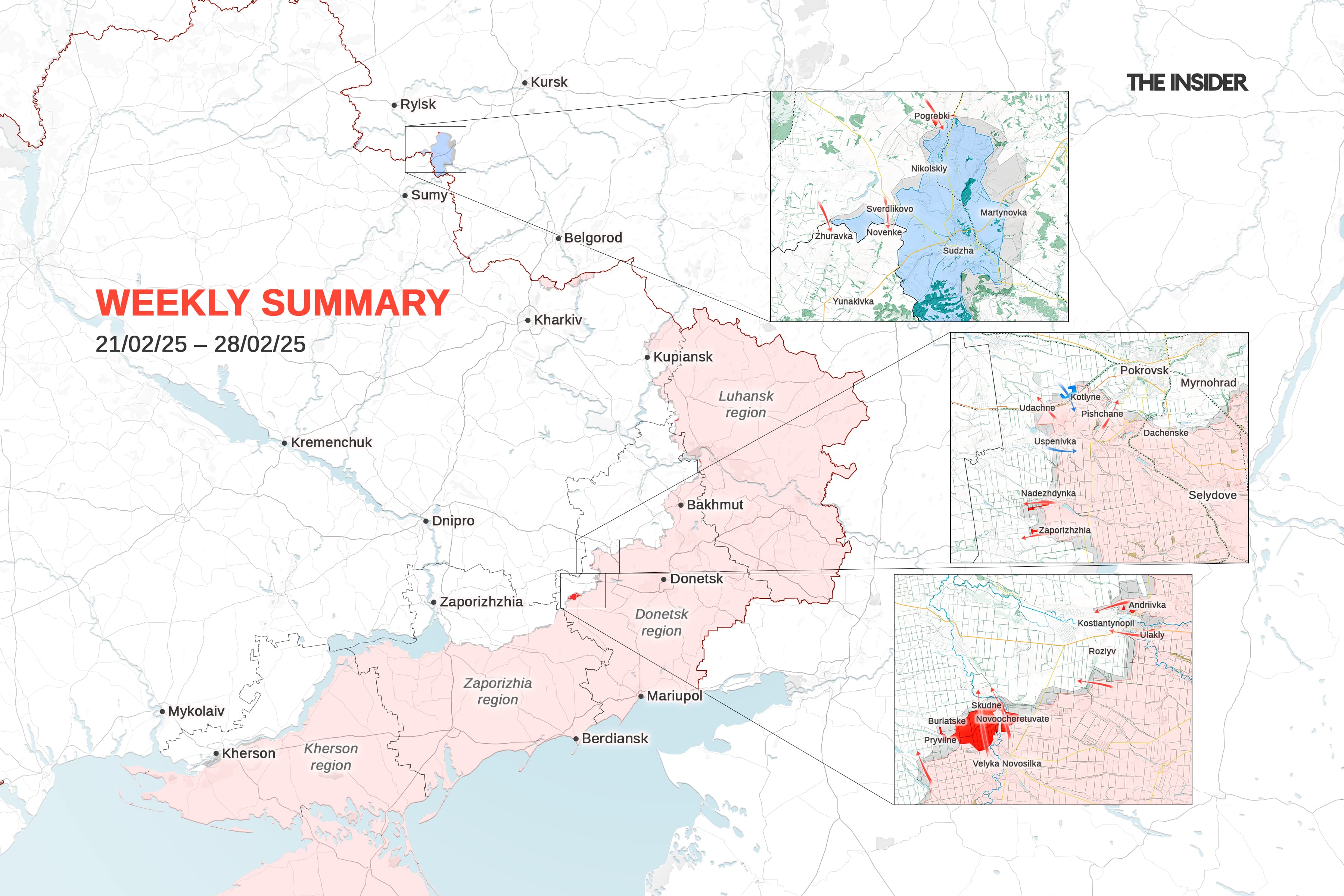 Weekly Russia-Ukraine war summary: Fighting in “borrowed” Toretsk, the AFU seizes the initiative at Pokrovsk, scandal in Washington
