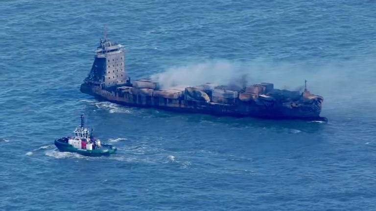 Captain of container ship involved in North Sea collision arrested in the UK, identified as Russian citizen