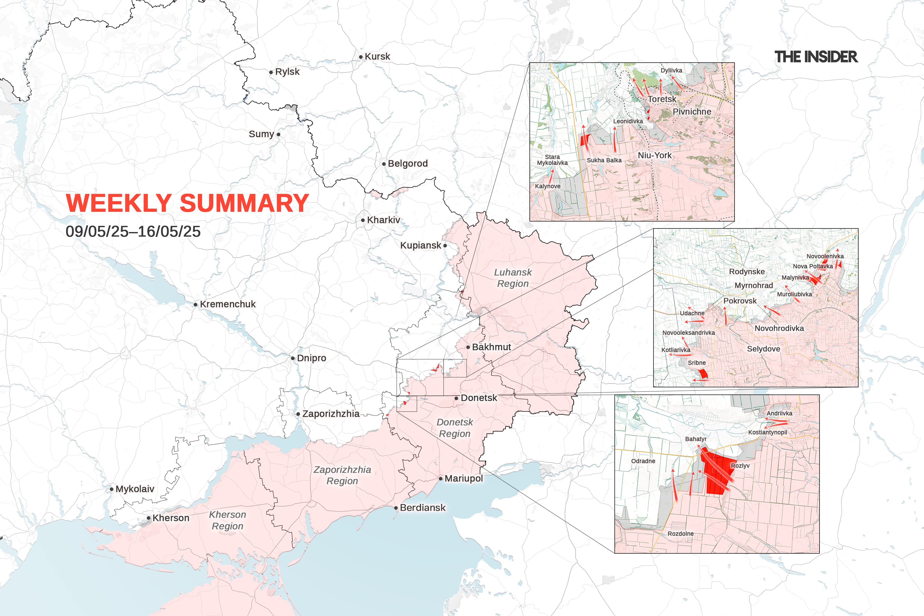 Weekly Russia-Ukraine war summary: Russia’s “tactical breakthrough” east of Myrnohrad, third F-16 lost, peace talks in Istanbul