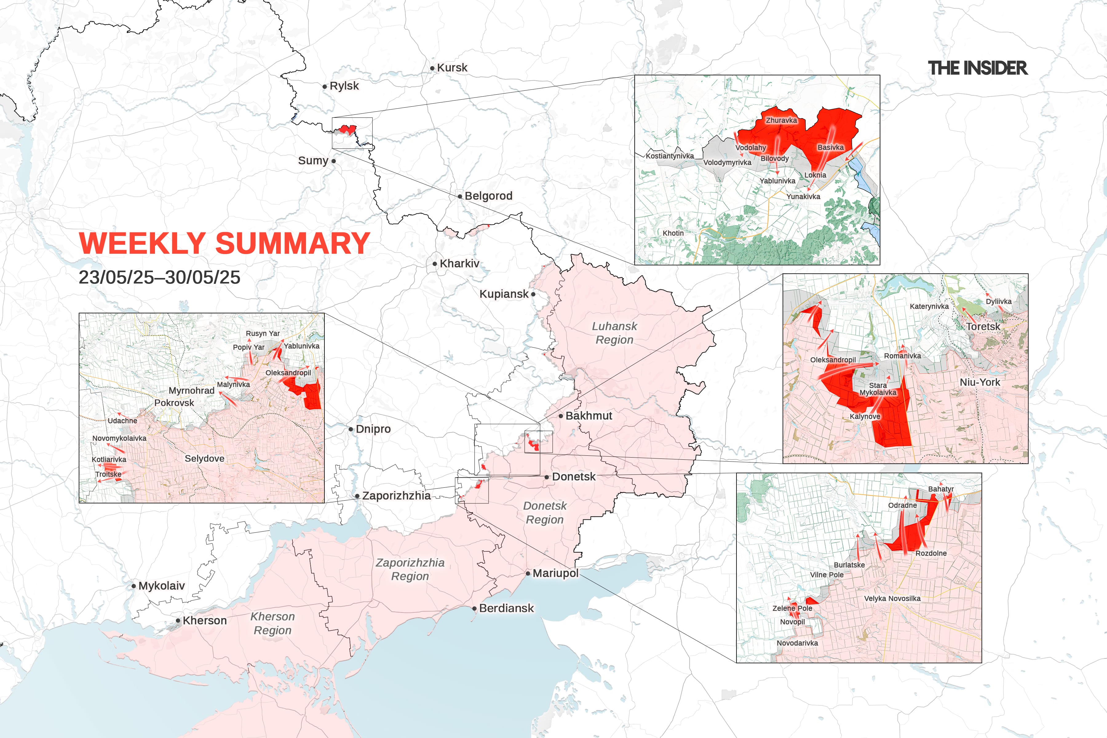 Weekly Russia-Ukraine war summary: Russian advance in Sumy Region, “old man with Starlink” near Chasiv Yar, record UAV raids on Russia