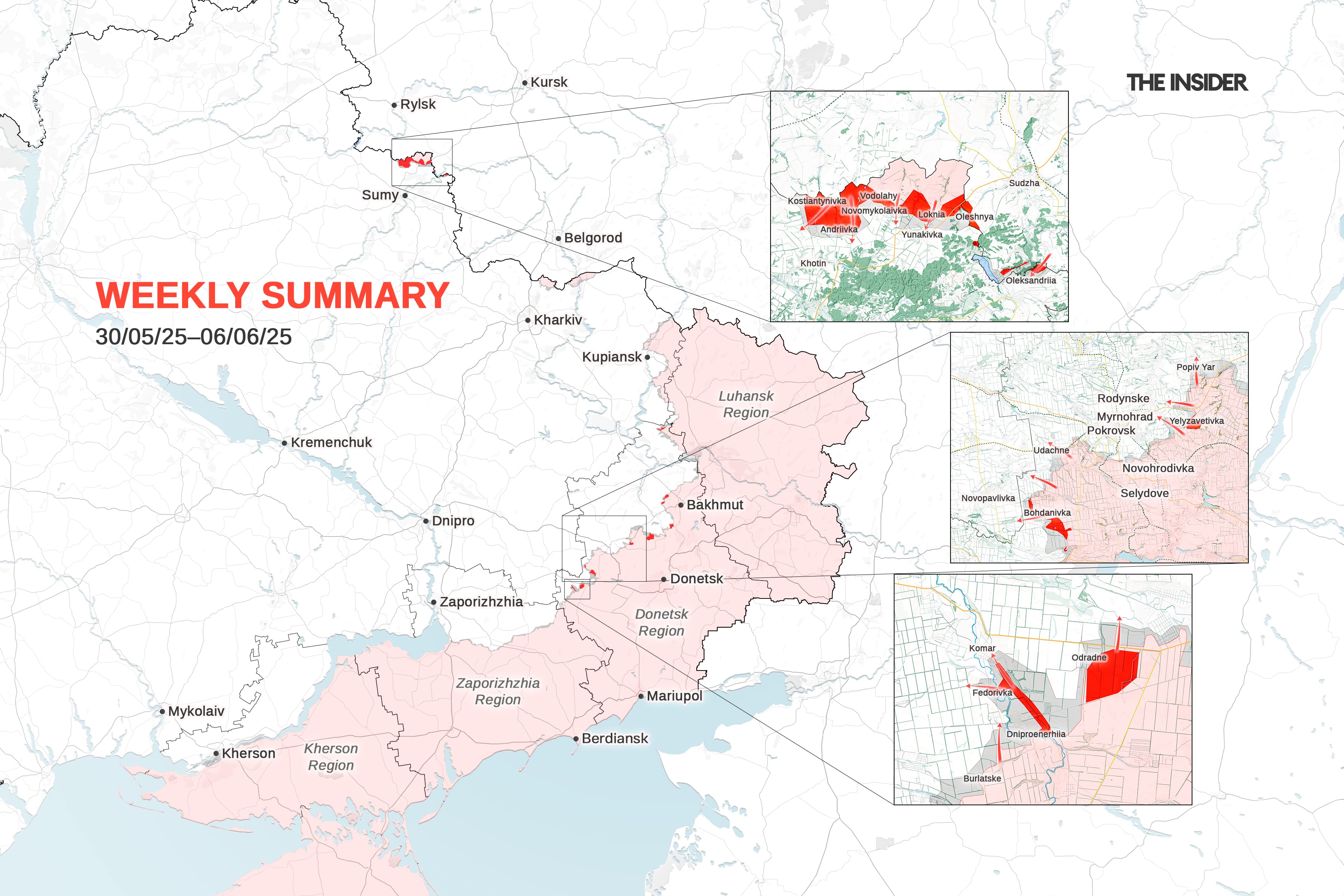 Weekly Russia-Ukraine war summary: Russia loses up to 20 strategic bombers and “retaliates” with air assault on Ukraine, battles in Tetkino