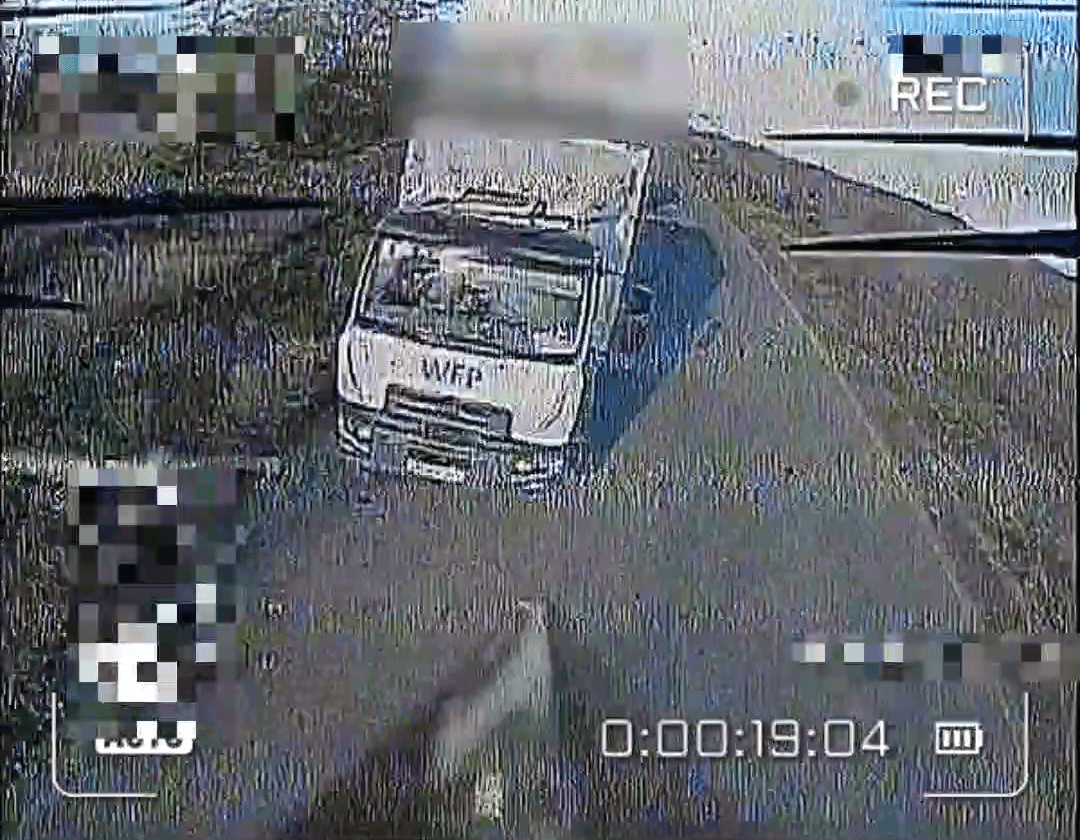 Russian pro-war channel publishes footage of drones striking humanitarian UN convoy outside Kherson