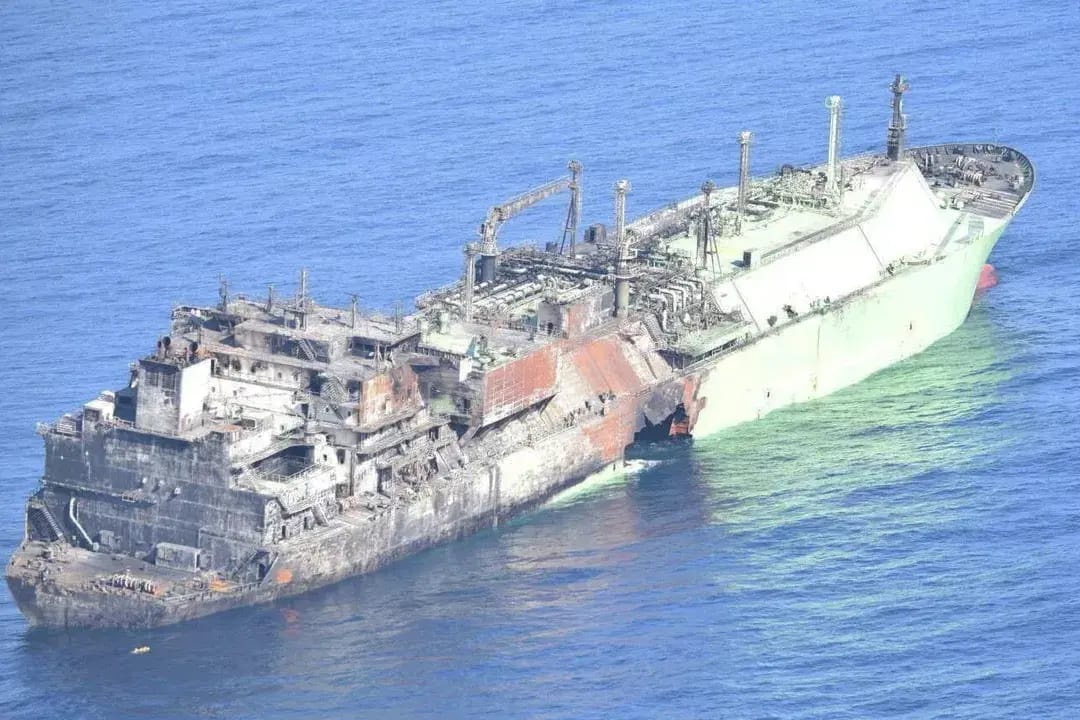 Libya fails to tow drone-damaged Russian LNG tanker Arctic Metagaz to port, seeks help from other countries