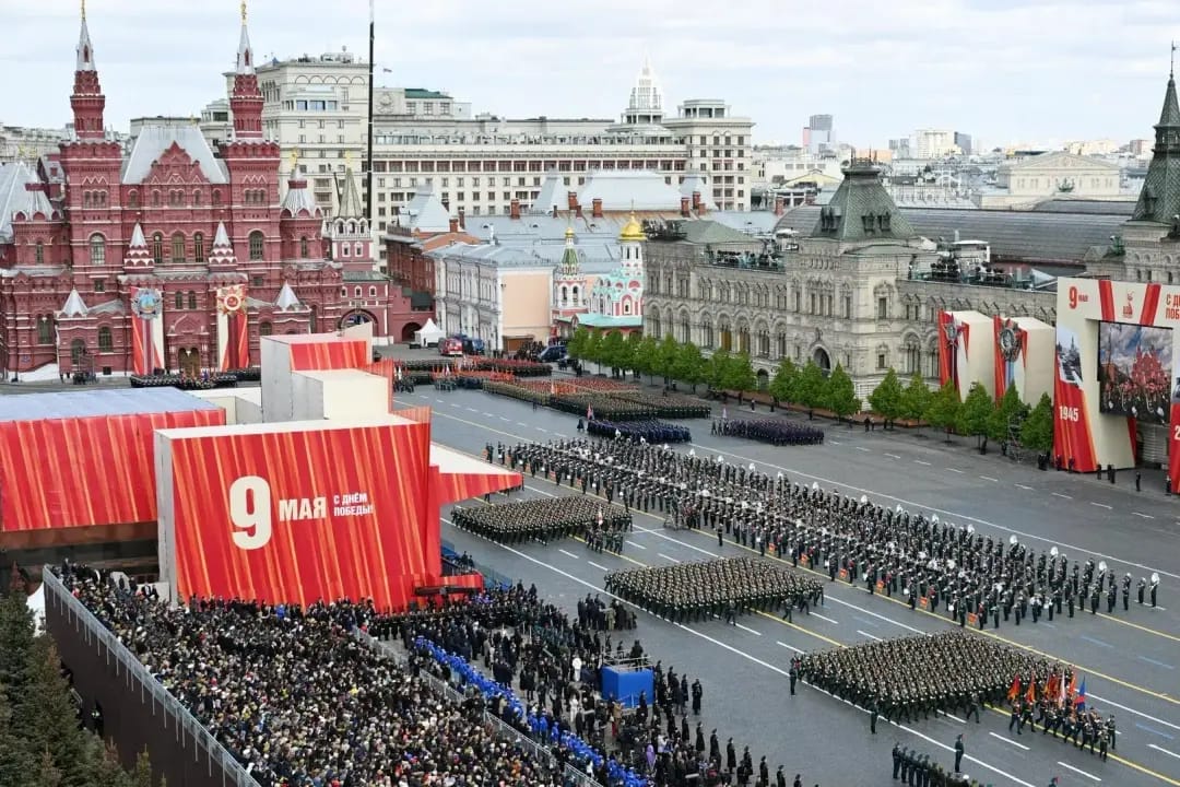 Russia’s Victory Day parade to be held without military equipment for first time in 18 years