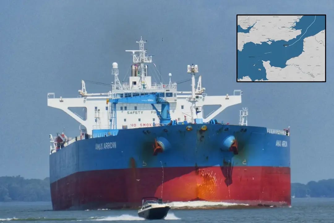 First “shadow fleet” tanker passes through English Channel after British forces detain the Smyrtos, sailing near Russian Navy frigate