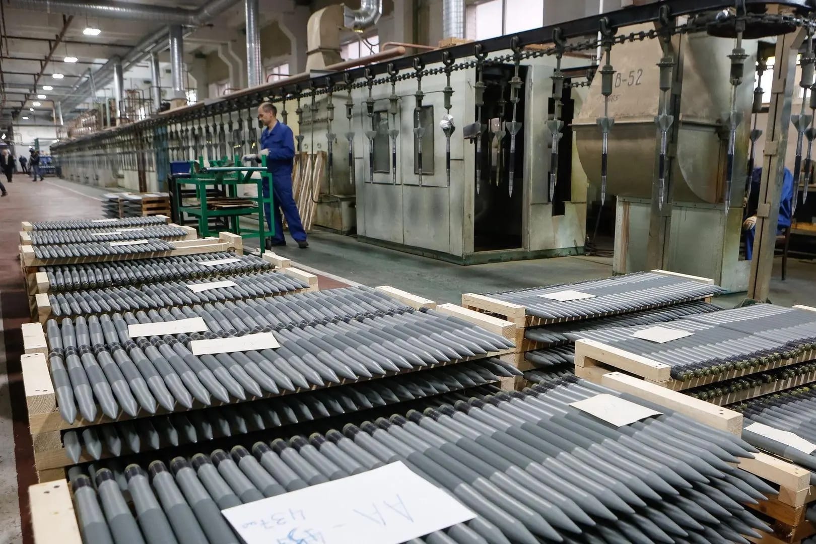 Explosive growth: Russia has tripled explosives production but still depends on ammunition from North Korea