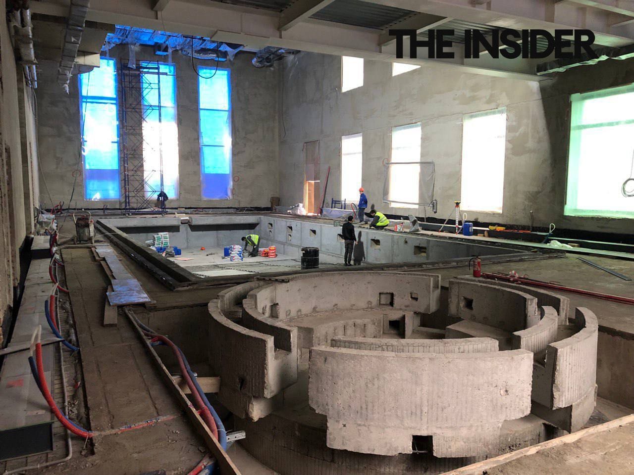 Construction of a spa center with a swimming pool in 2022