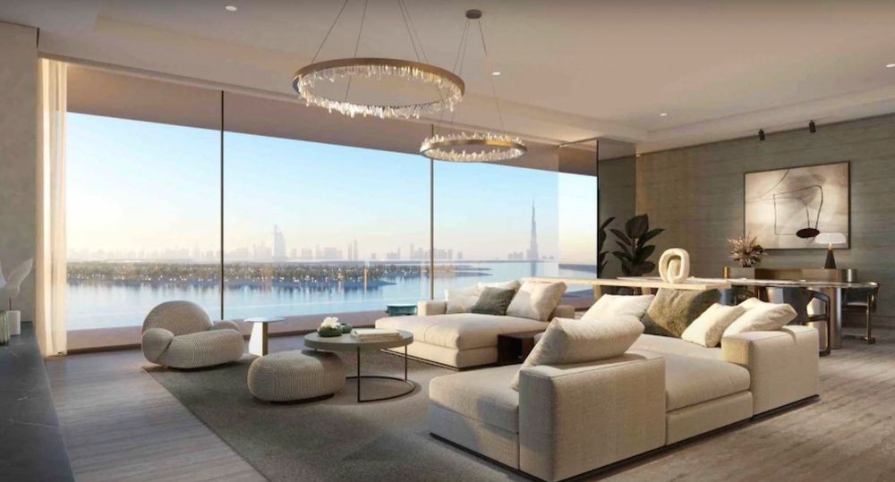 An apartment at Six Senses Residences The Palm in Dubai.