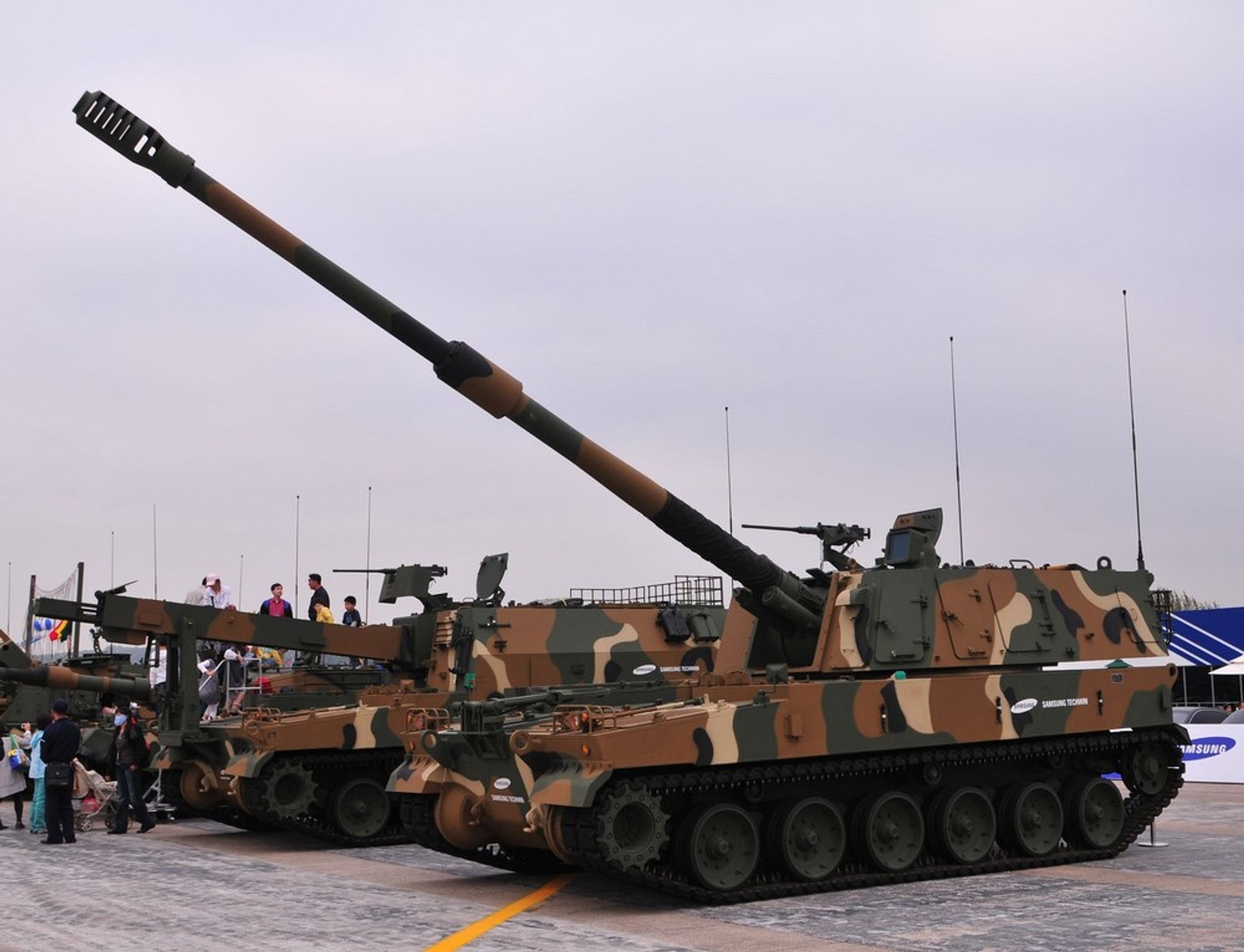 A K9 Thunder self-propelled howitzer