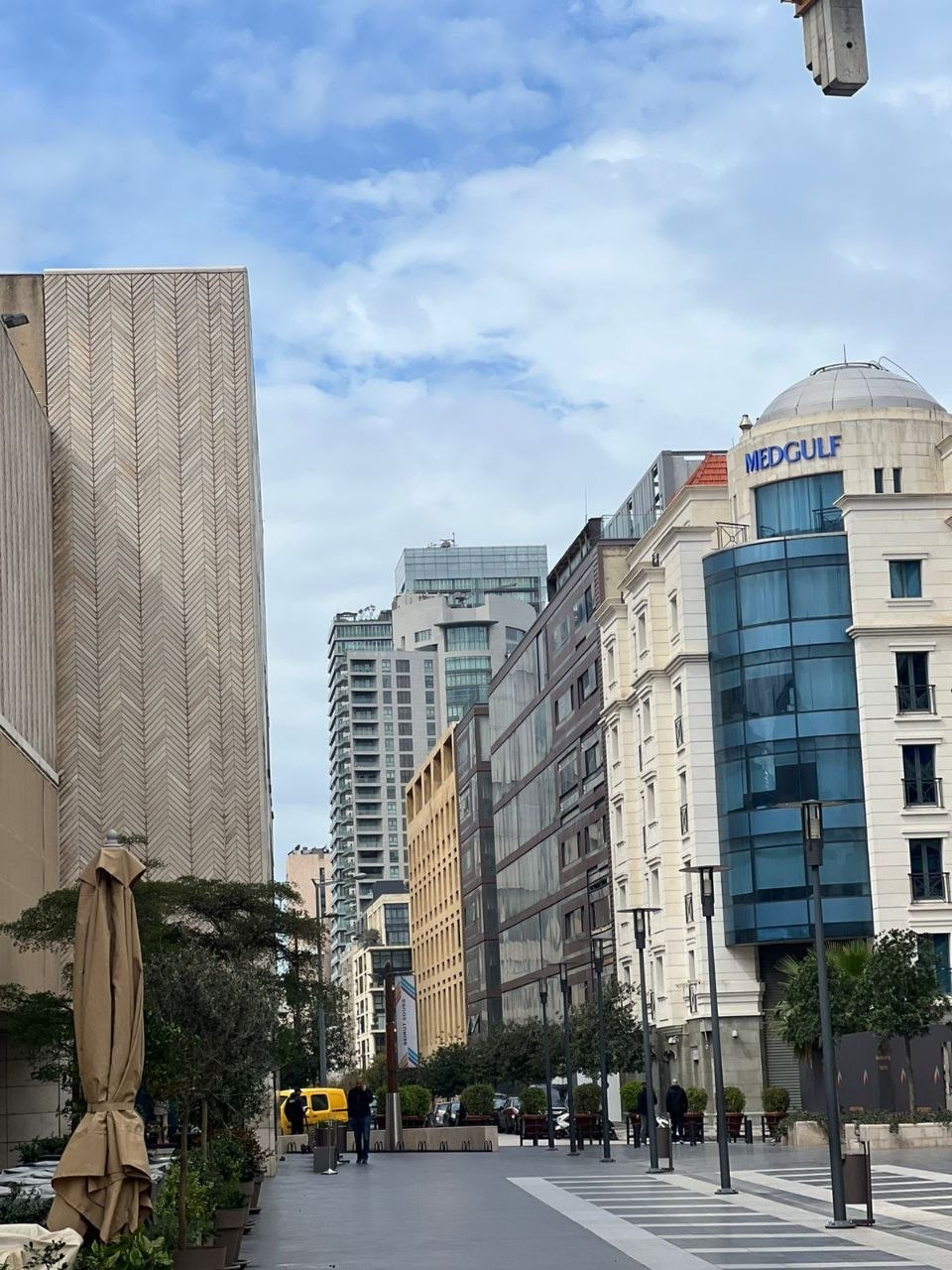 In cities not affected by the war, peaceful life continues